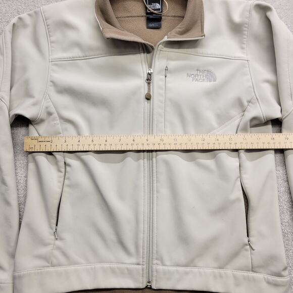 The North Face Women’s Apex Bionic Softshell Full Zip Jacket Cream Size Small - Picture 5 of 9